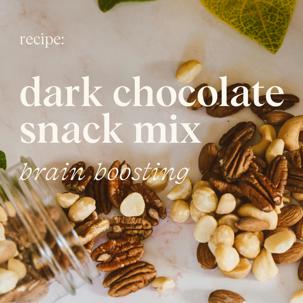 Recipe: Brain Boosting Dark Chocolate Nut Mix