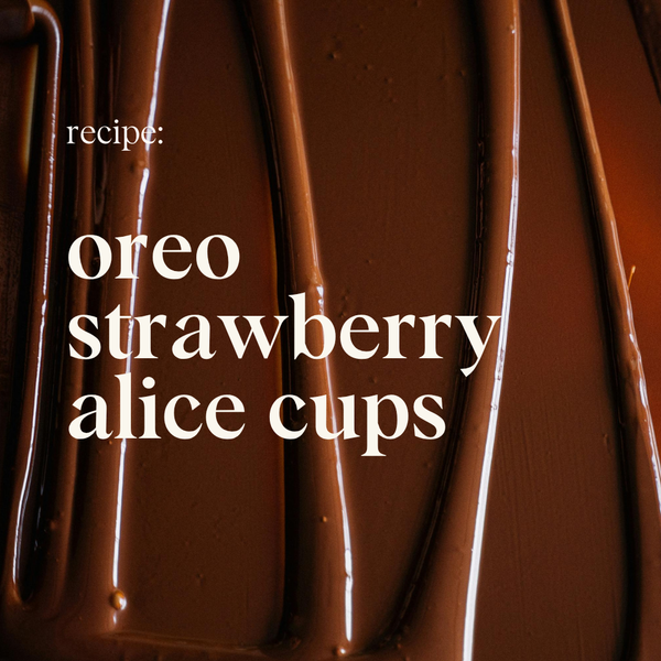 Recipe: Chocolate Strawberry Oreo Cups