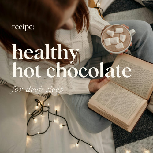 Recipe: Healthy Peppermint Hot Chocolate for Deep Sleep