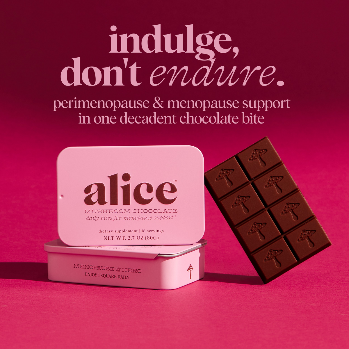 Menopause Hero Mushroom Chocolate Subscription
