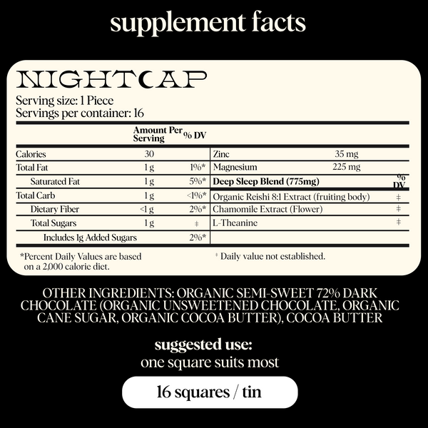 Discovery Set - Zen-X, Brainstorm, Nightcap, Party Trick, and Happy Ending Functional Mushroom Chocolates