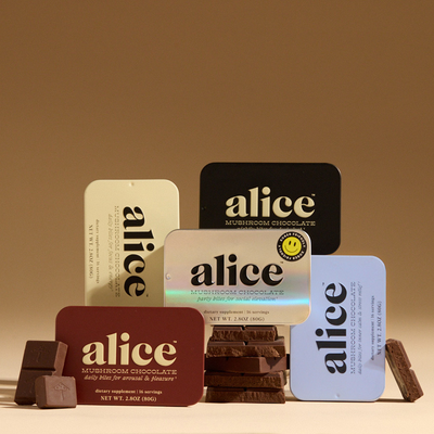 Discovery Set - Zen-X, Brainstorm, Nightcap, Party Trick, and Happy Ending Functional Mushroom Chocolates