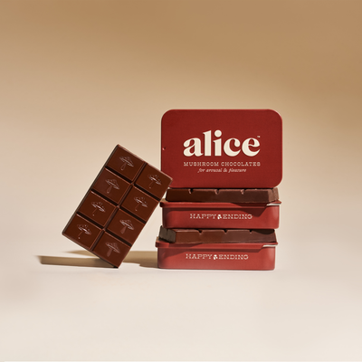 happy ending mushroom chocolates