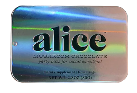 party trick tin, holographic