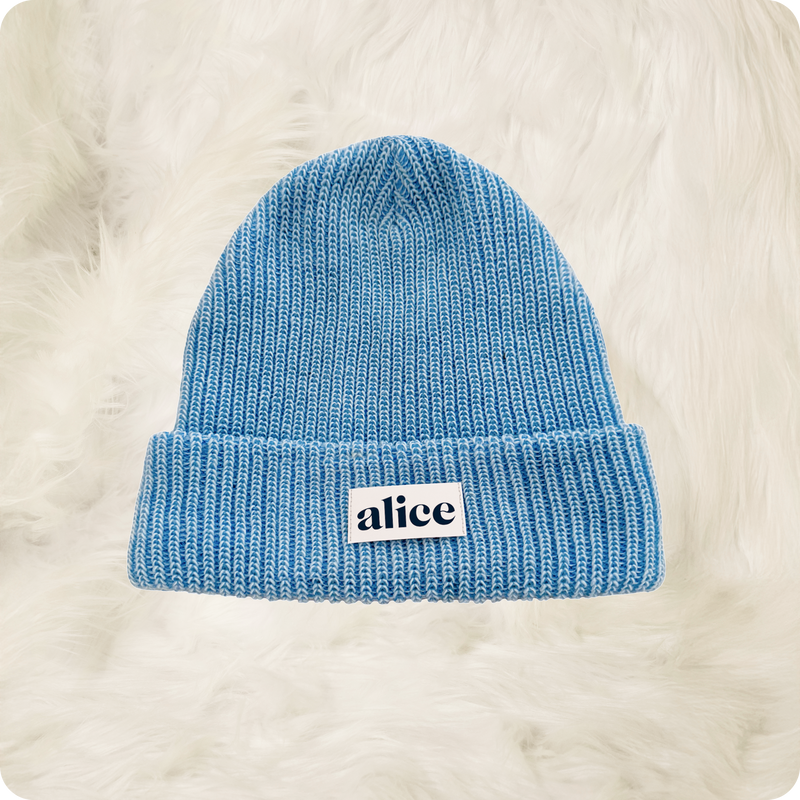 Alice Blue Beanie