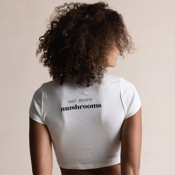 Mushrooms Cropped Tee